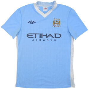 Mens Manchester City Retro Home Jersey 2011/12