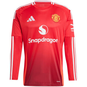 Mens Manchester United Home Jersey Long Sleeve 2024/25
