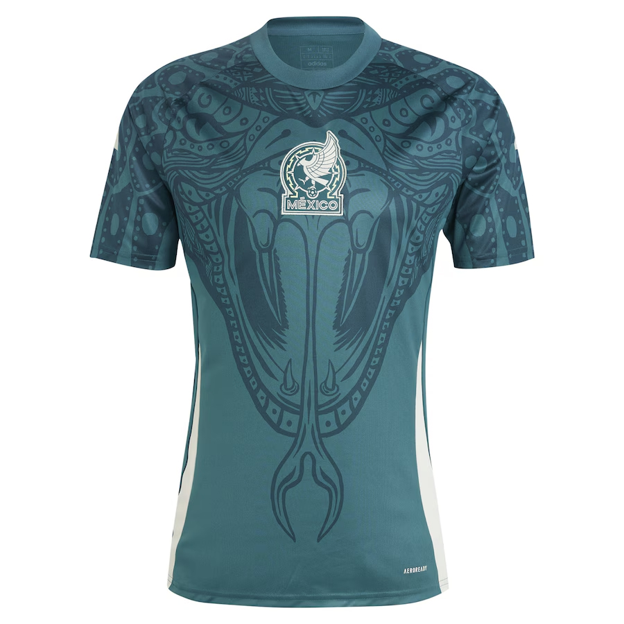 Mens Mexico Short Training Grey Jersey 2024