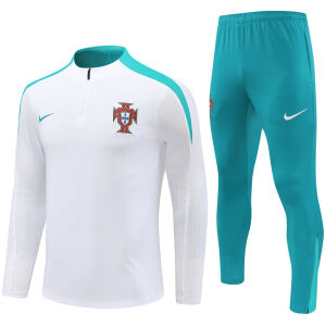 Mens Portugal Training Suit White 2024