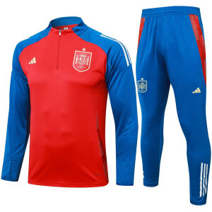 Mens Spain Training Suit Red 2024/25