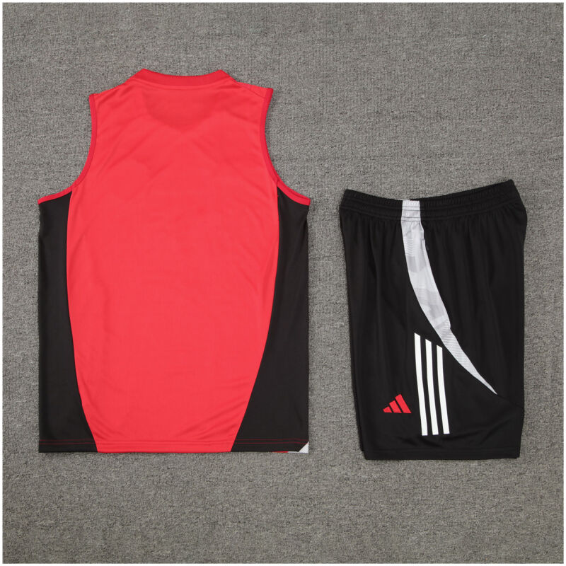 Mens Manchester United Singlet Suit Red 2024/25