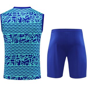 Mens Brazil Singlet Suit Blue 2024