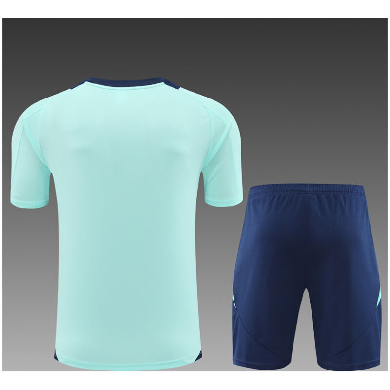 Kids Arsenal Short Training Suit Cyan 2024/25