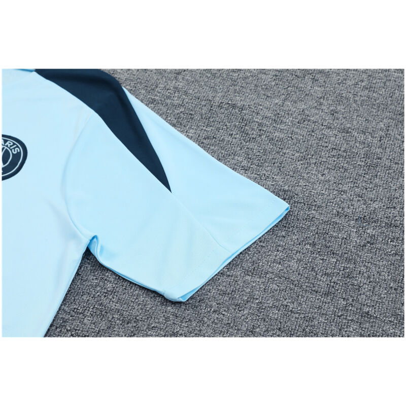 Mens PSG Short Training Suit Light Blue 2024/25