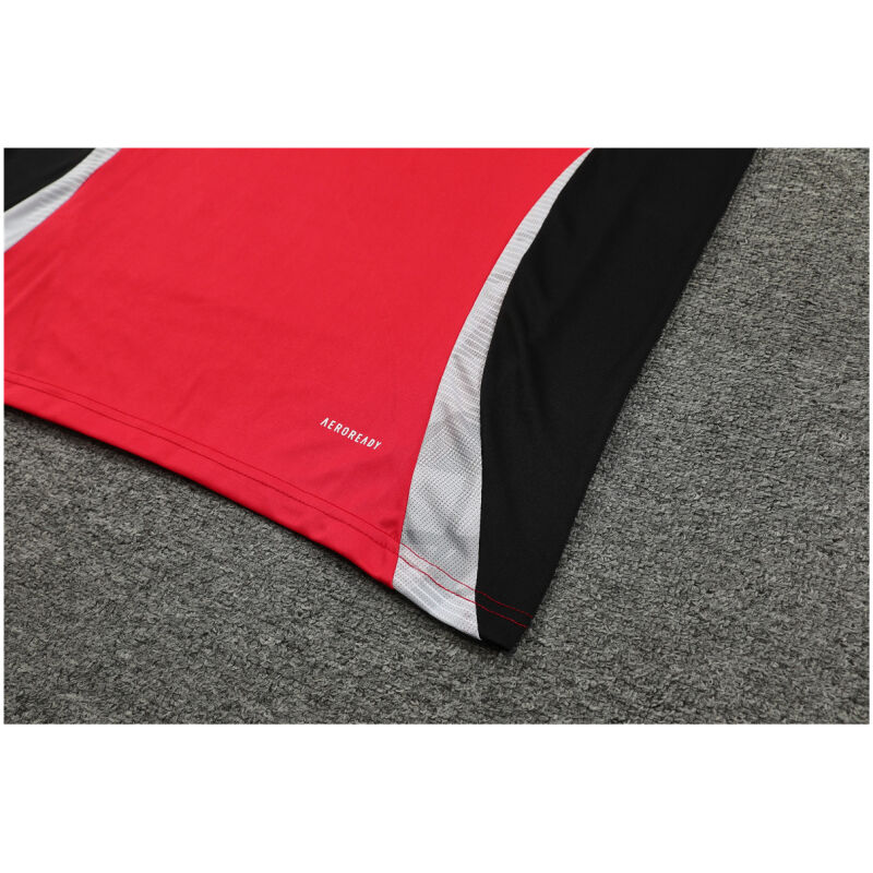Mens Manchester United Short Training Suit Red 2024/25