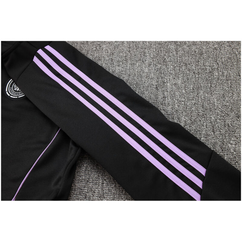 Mens Germany Hoodie Sweatshirt + Pants Training Suit Black 2024