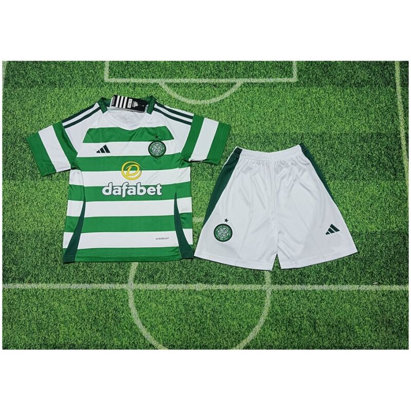 Kids Celtic FC Home Jersey 2024/25