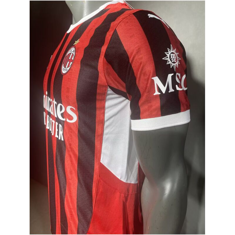 Mens AC Milan Home Authentic Jersey 2024/25 – Match