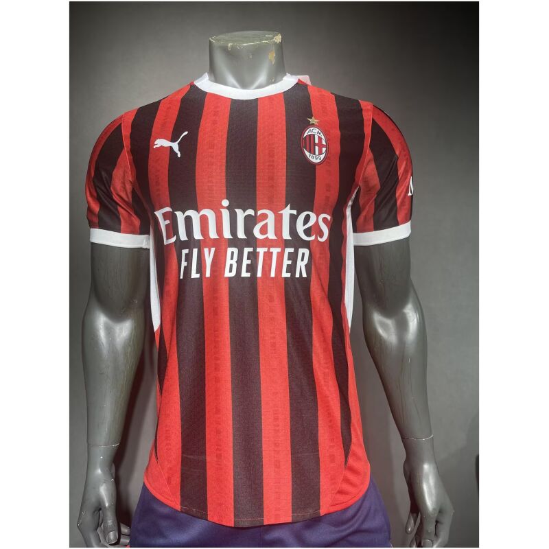 Mens AC Milan Home Authentic Jersey 2024/25 – Match