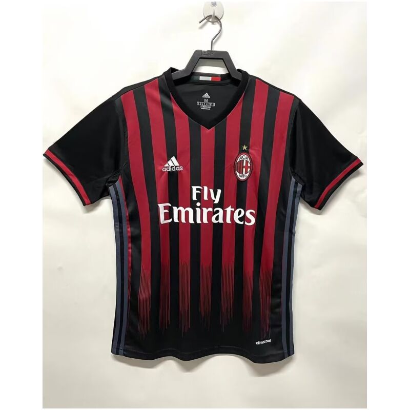 Mens AC Milan Retro Home Jersey 2016/17