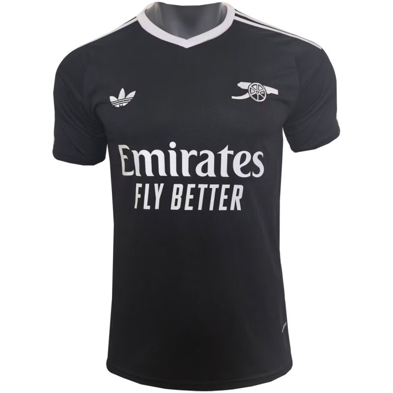 Mens Arsenal Goalkeeper Black Jersey 2024/25