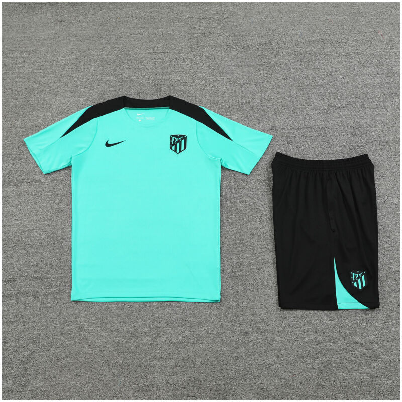 Mens Atletico Madrid Short Training Suit Green 2024/25