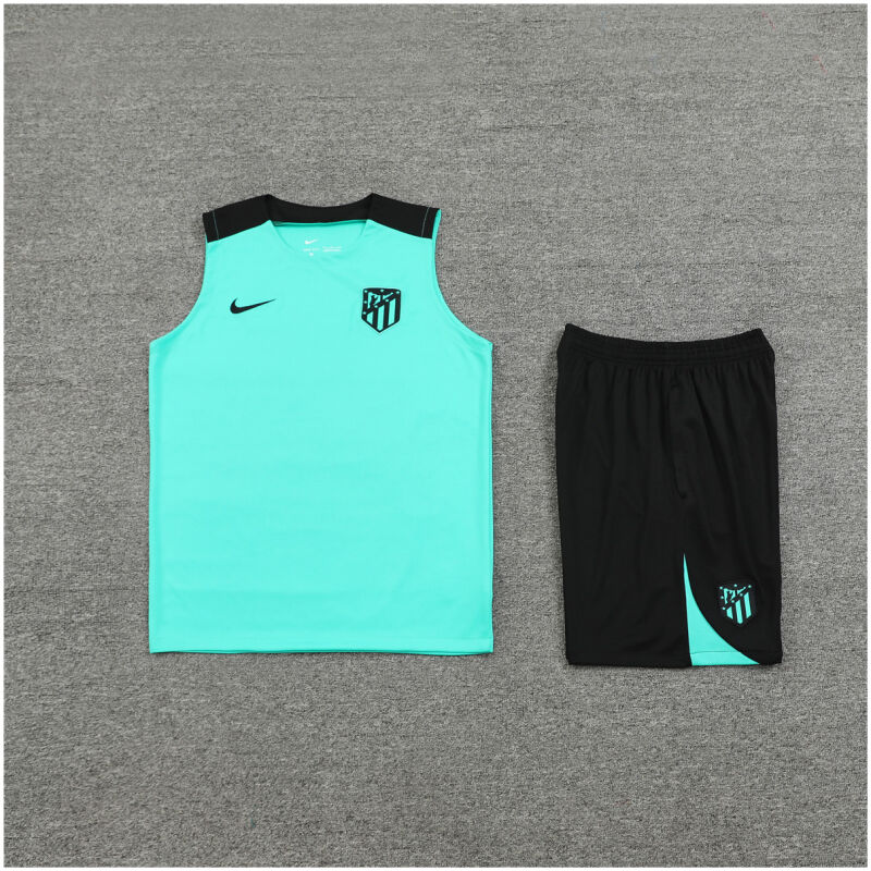 Mens Atletico Madrid Singlet Suit Green 2024/25