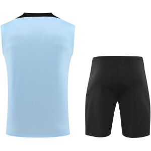 Mens Barcelona Singlet Suit Light Blue 2024/25
