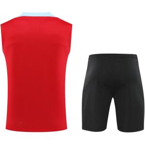 Mens Barcelona Singlet Suit Red 2024/25