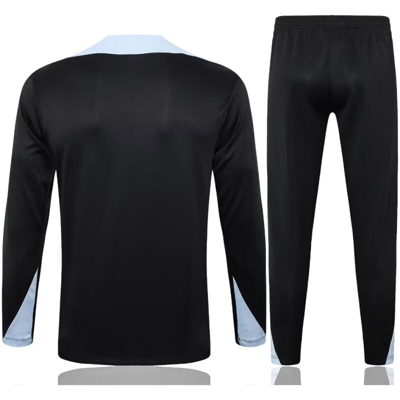 Mens Barcelona Training Suit Black 2024/25