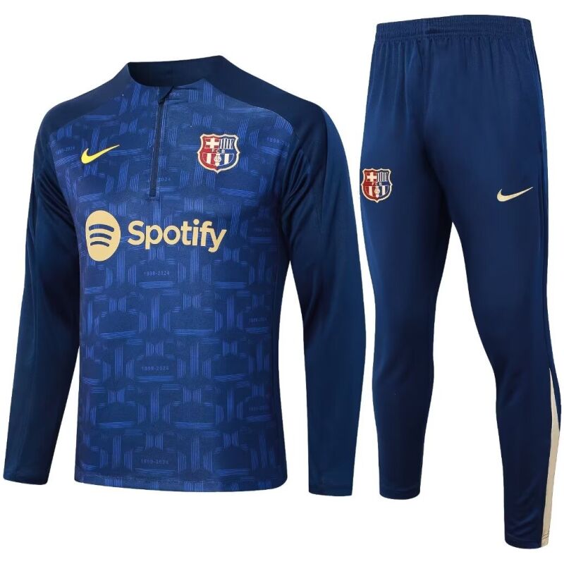 Mens Barcelona Training Suit Royal 2024/25