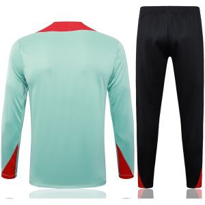 Mens Liverpool Training Suit Light Green 2024/25