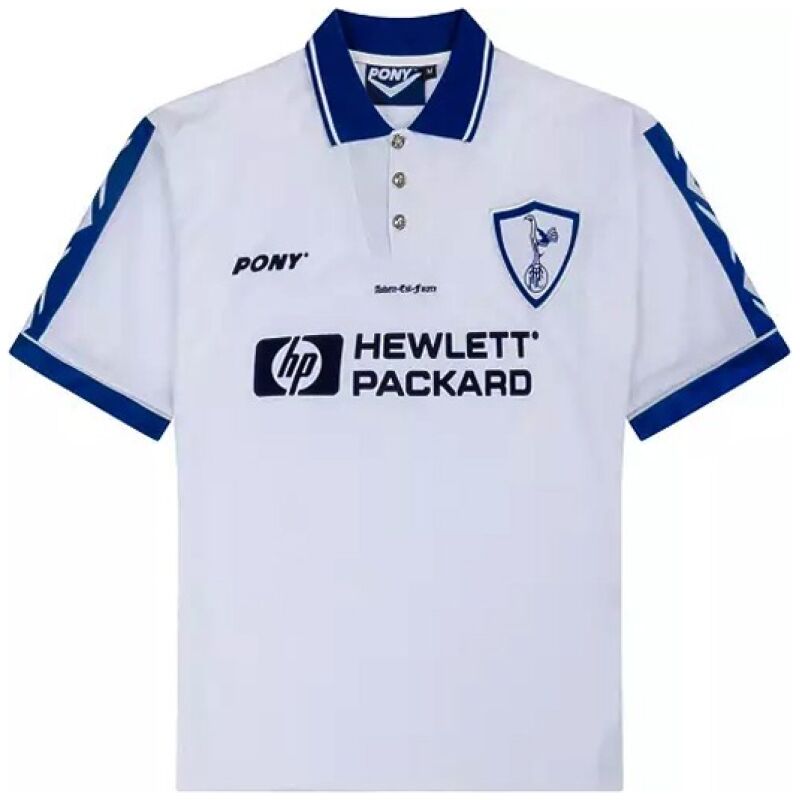 Mens Tottenham Hotspur Retro Home Jersey 1995/97