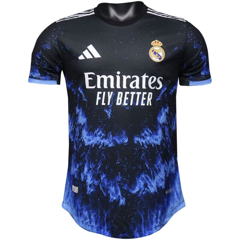 Mens Real Madrid Special Edition Blue Authentic Jersey 2024/25 – Match