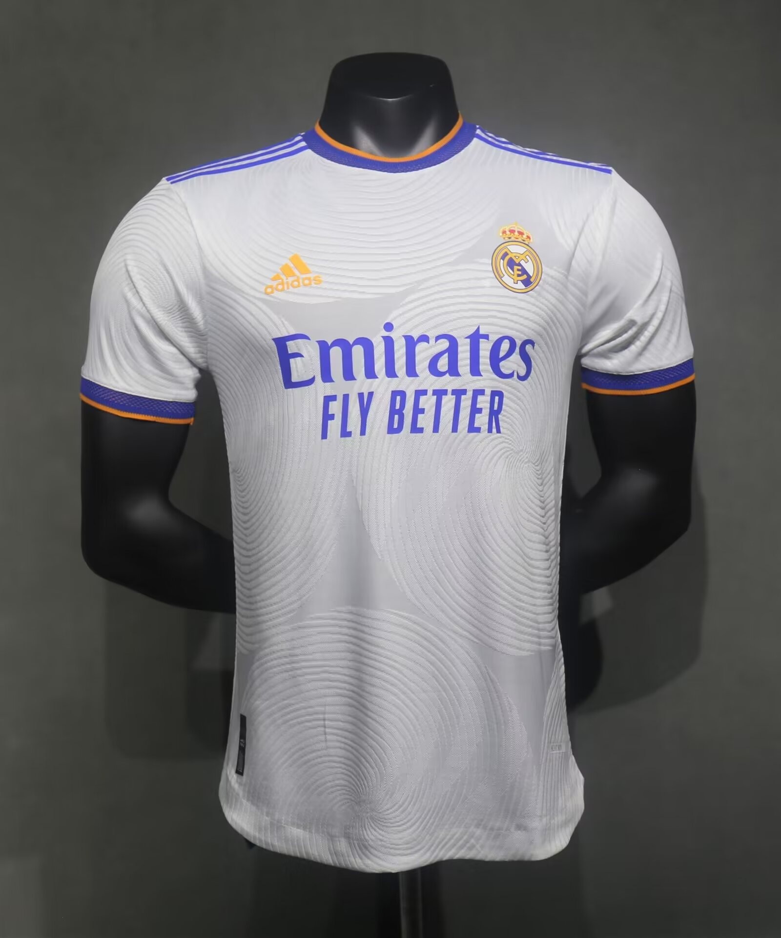 Mens Real Madrid Retro Home Authentic Jersey 2021/22 – Match