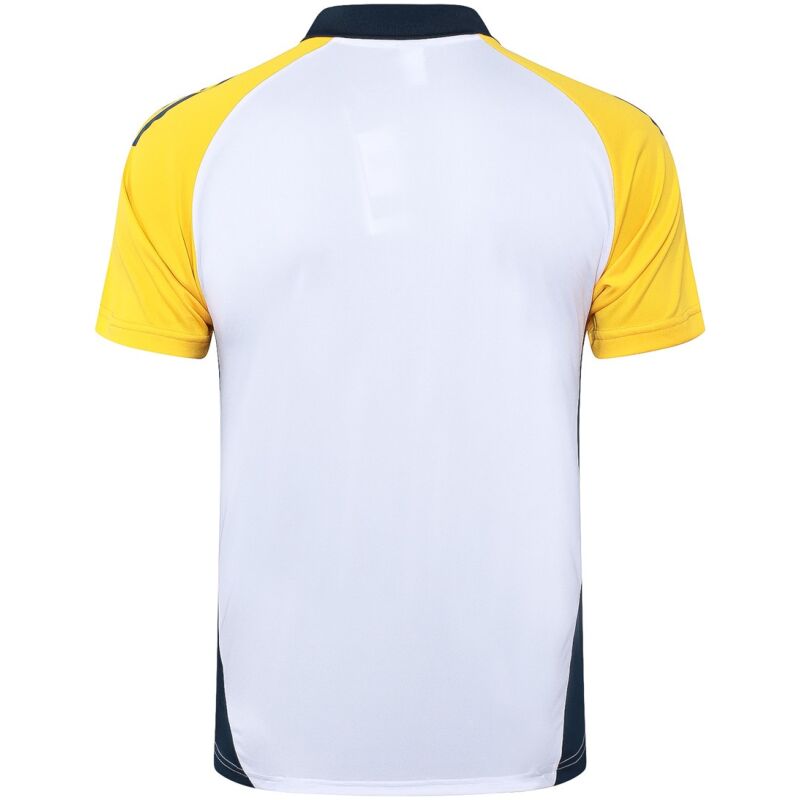 Mens Real Madrid Polo Shirt White 2023/24