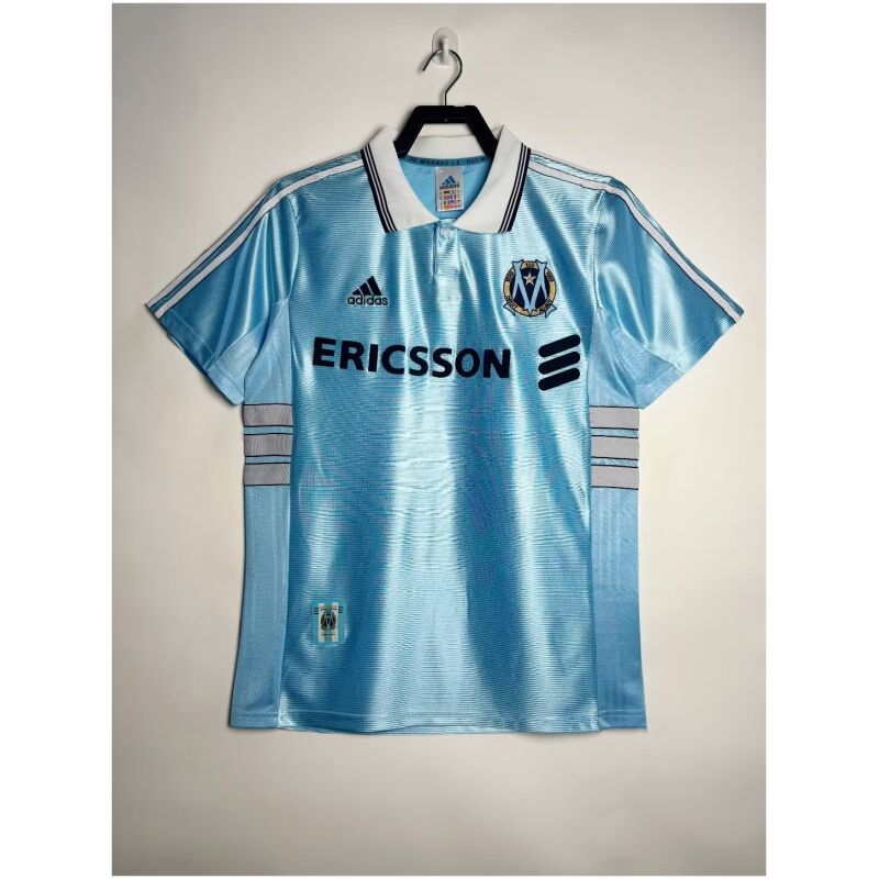 Mens Olympique Marseille Retro Away Jersey 1998/99