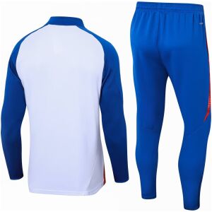 Mens Olympique Lyonnais Training Suit White 2024/25