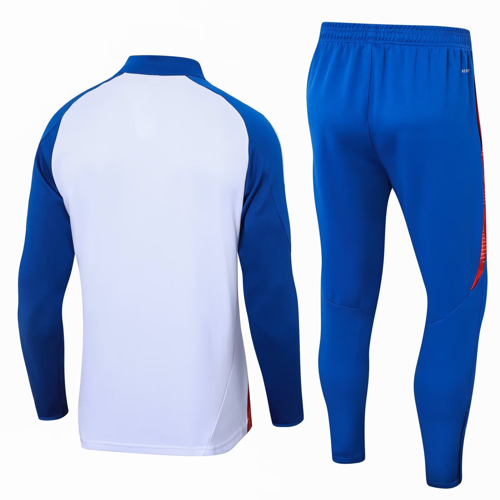 Mens Olympique Lyonnais Training Suit White 2024/25