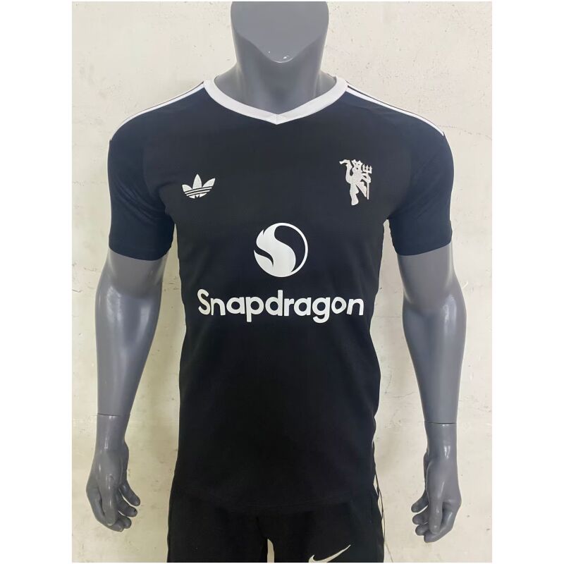 Mens Manchester United Goalkeeper Black Jersey 2024/25