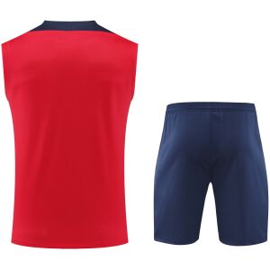Mens Atletico Madrid Singlet Suit Red 2024/25