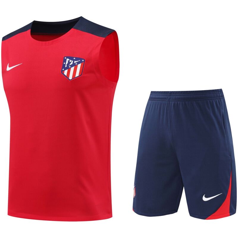 Mens Atletico Madrid Singlet Suit Red 2024/25