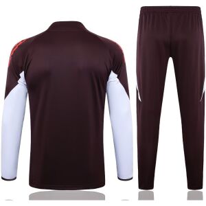 Mens Bayern Munich Training Suit Burgundy 2024/25