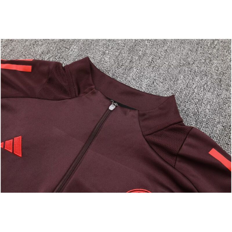Mens Bayern Munich Training Suit Burgundy 2024/25
