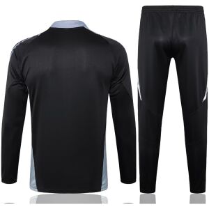 Mens Italy Training Suit Black 2024