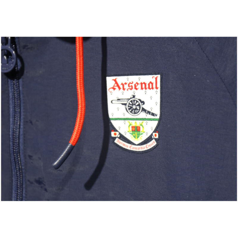 Mens Arsenal Retro All Weather Windrunner Royal 1991/93