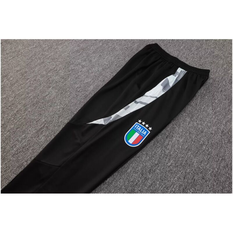 Mens Italy Training Suit Black 2024