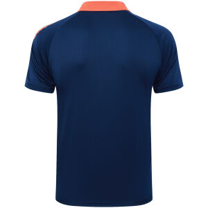 Mens Manchester United Polo Shirt Royal 2024/25