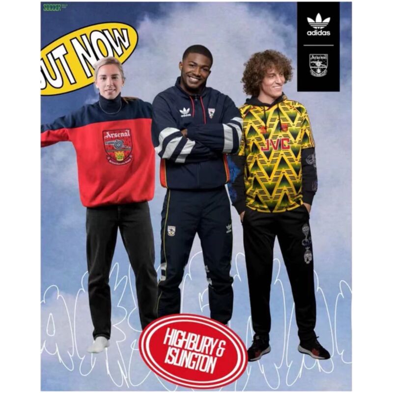 Mens Arsenal Retro All Weather Windrunner Royal 1991/93