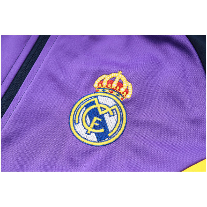 Mens Real Madrid Jacket + Pants Training Suit Royal 2024/25