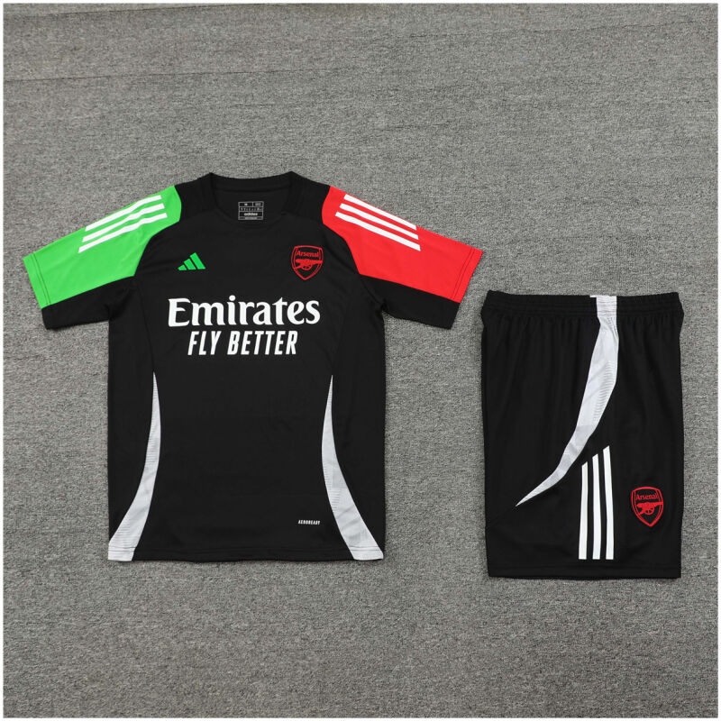 Mens Arsenal Short Training Suit Black 2024/25
