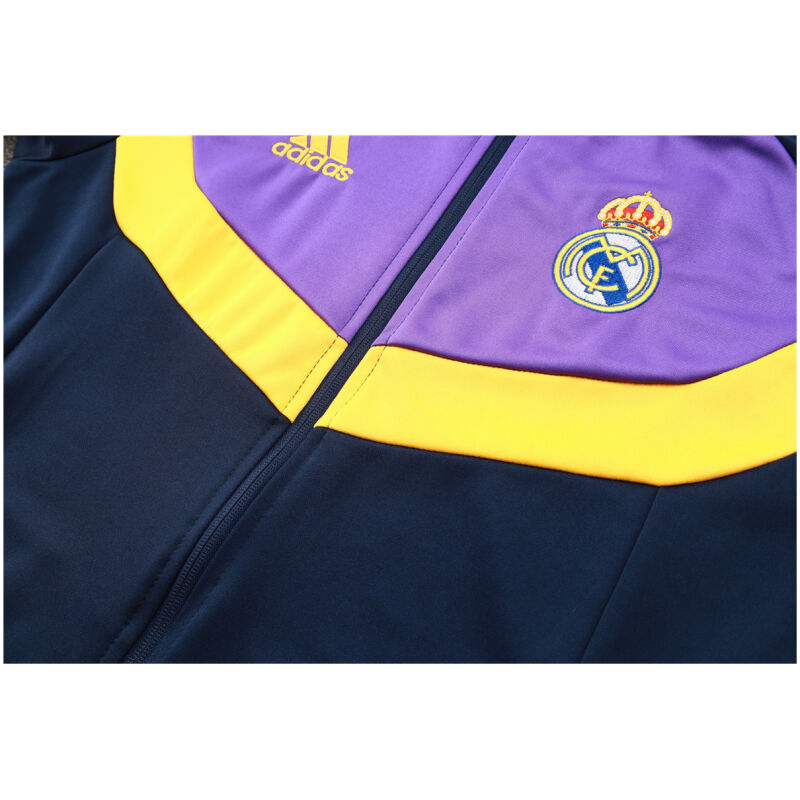Mens Real Madrid Jacket + Pants Training Suit Royal 2024/25