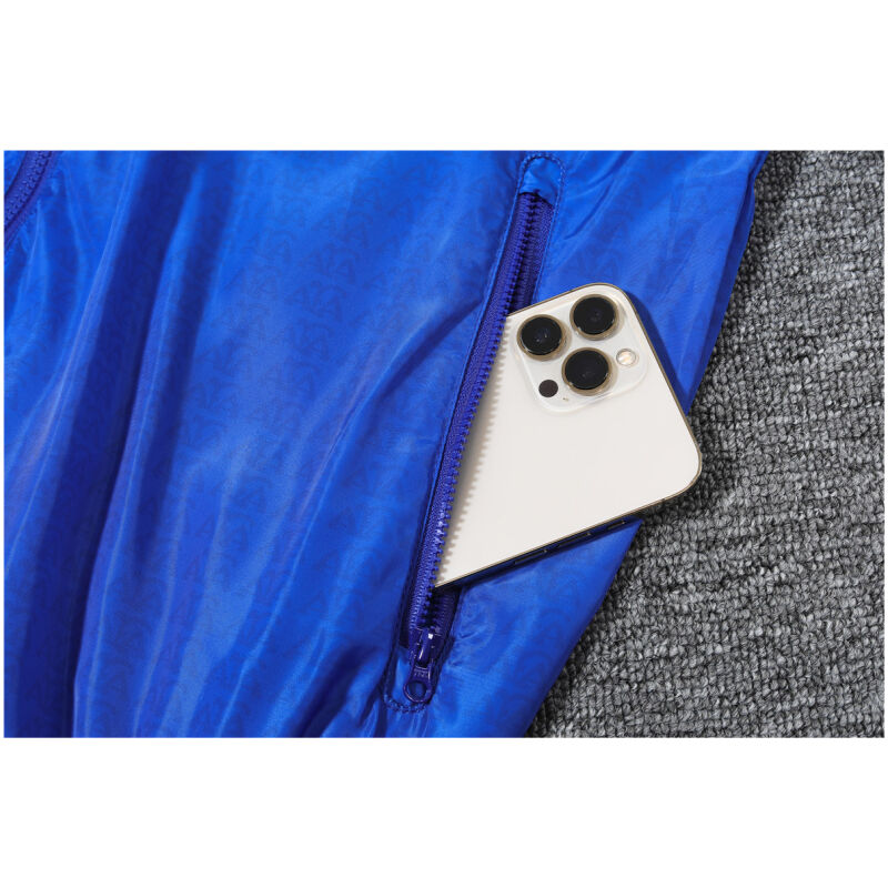 Mens Argentina Retro All Weather Windrunner Blue