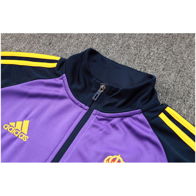 Mens Real Madrid Jacket + Pants Training Suit Royal 2024/25