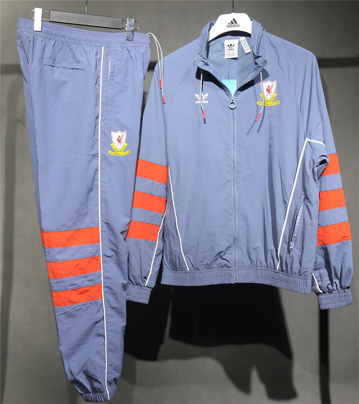 Mens Liverpool Retro All Weather Windrunner Royal 1991/93