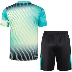 Mens Korea Short Training Suit Green 2024