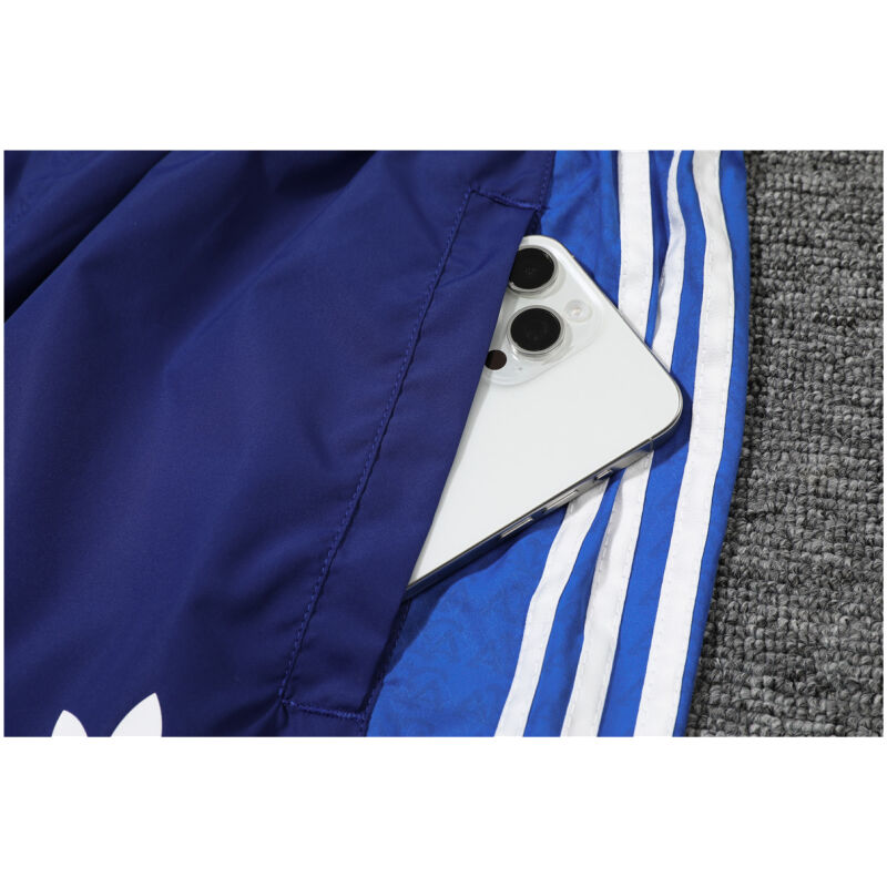Mens Argentina Retro All Weather Windrunner Blue