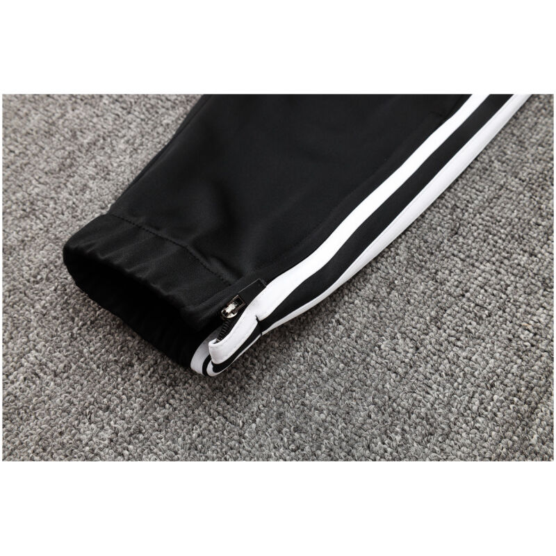 Herren Deutschland Jacke + Hose Trainingsanzug Schwarz 2024