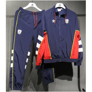 Mens Arsenal Retro All Weather Windrunner Royal 1991/93